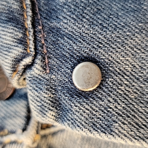 Levi's Blue Denim Jacket - Picture 6 of 11